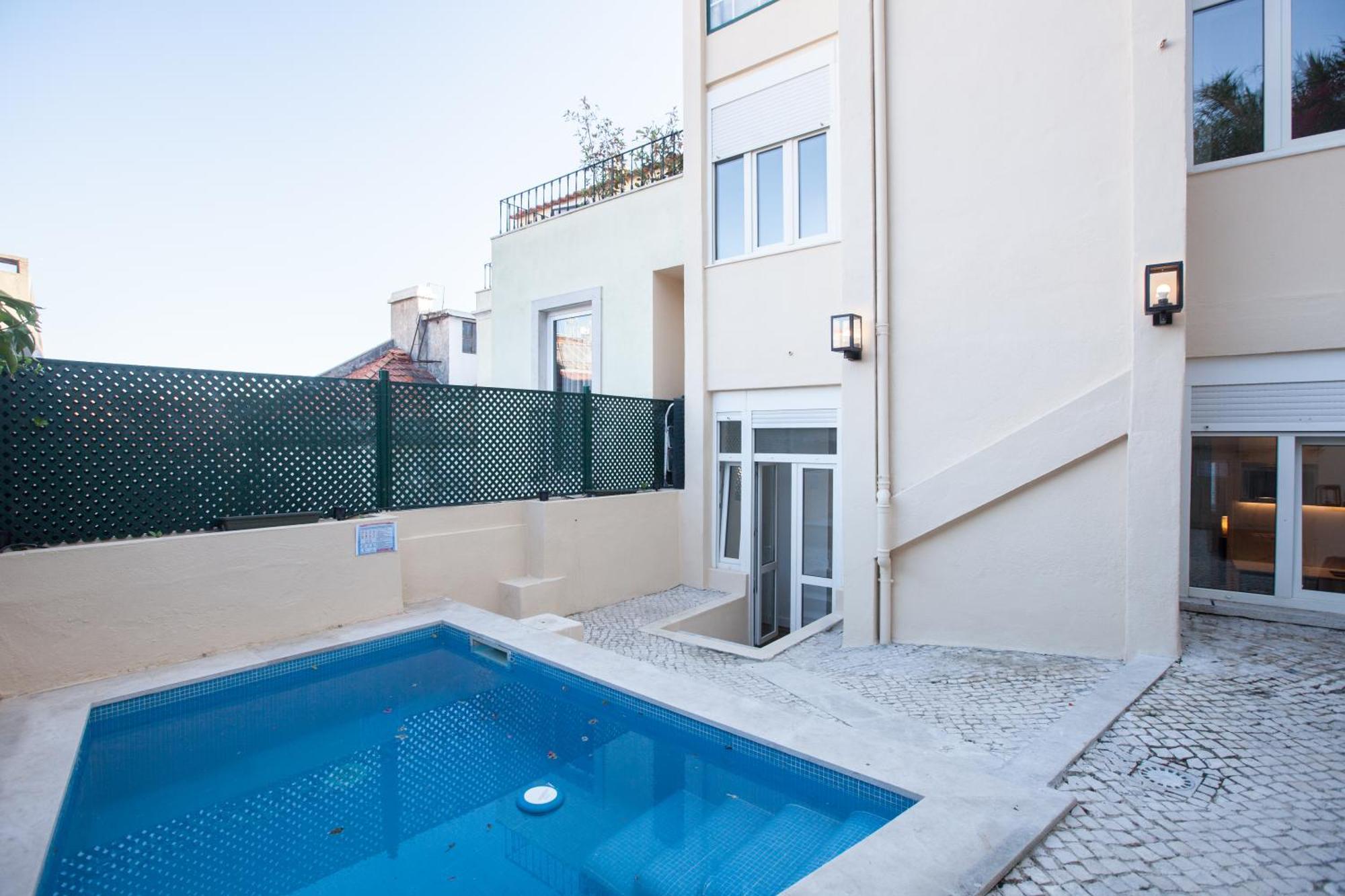 Flh Graca Charming Duplex With Small Pool Lisabona Exterior foto
